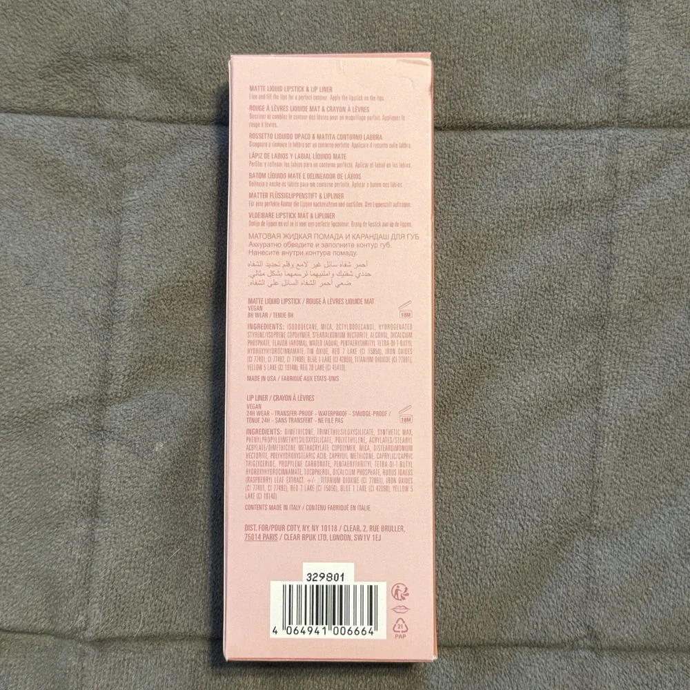 Kylie Cosmetics Matte Lip Kit One Wish 800 Lipstick Lipliner Duo